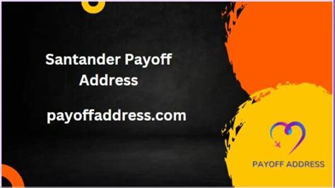 Santander physical payoff address - Monthly Payment Mailing Address via Standard US Mail. ... For status of paid off titles (please allow ten business days after payoff for status update): (888) 8-YES-YES (1-888-893-7937) P.O Box 997592 Sacramento, CA 95899 Originations. For dealer questions about pending deals